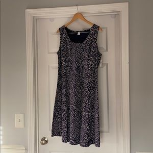 NWT Navy Floral Dress